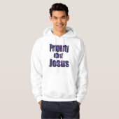 eigendom van Jezus, religieuze Logo, Hoodie (Voorkant volledig)