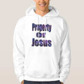 eigendom van Jezus, religieuze Logo, Hoodie (Voorkant)