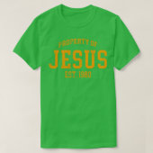 Eigendom van Jezus Verdrietig T-shirt (Design voorkant)