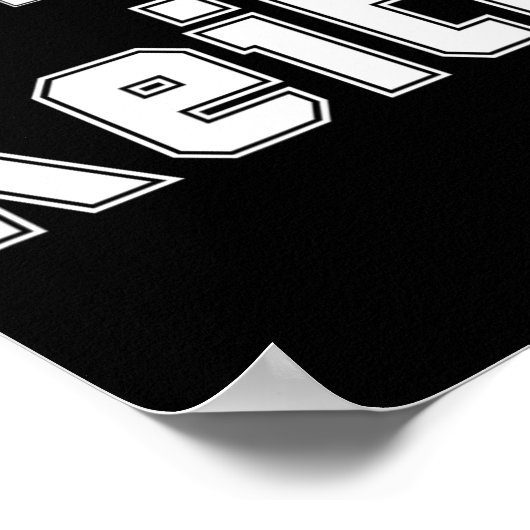 Eigendom van Keith Grappige Bachelorette Cadeaus V Poster (Hoek)