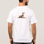 Eigendom van mijn Australische veestapel Dog T-shirt (Achterkant)
