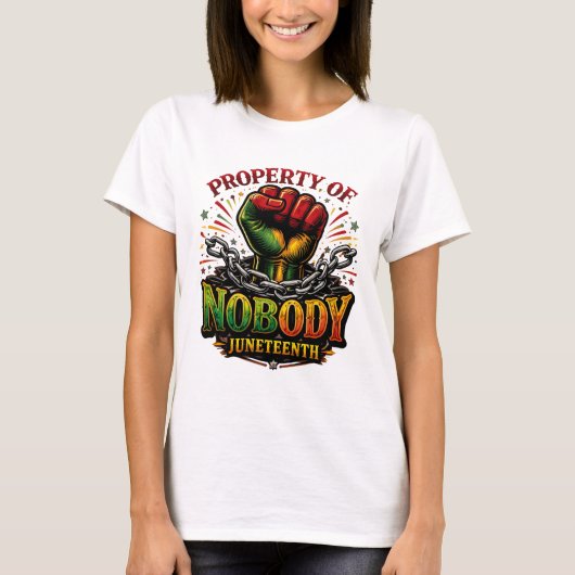 Eigendom van Niemand T-shirt (Voorkant)