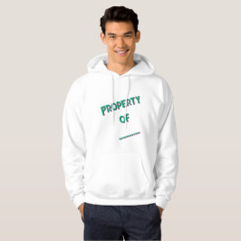 "Eigendom Van" Persoonlijke Heren Hoodie