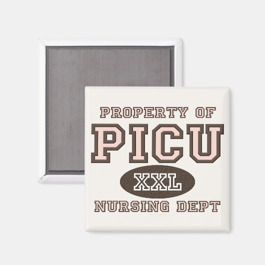 Eigendom van PICU Verpleegafdeling Magnet (Voorkant / Achterkant)