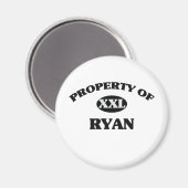 Eigendom van RYAN Magneet (Voorkant / Achterkant)
