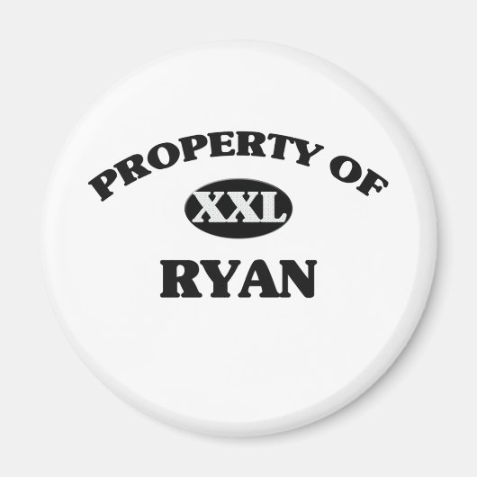 Eigendom van RYAN Magneet (Voorkant)