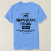 Eigendom van Shawshank Prison T-shirt (Design voorkant)