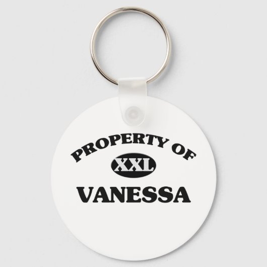 Eigendom van VANESSA Sleutelhanger (Voorkant)
