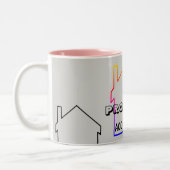 "Eigendomsaccountant" Tweekleurige Koffiemok (Links)
