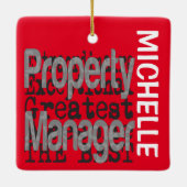 Eigendomsbeheer Extraordinaire aangepast Keramisch Ornament (Achterkant)