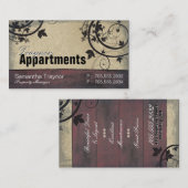 Eigendomsbeheer Visitekaartje  streepjesbord (Voorkant / Achterkant)