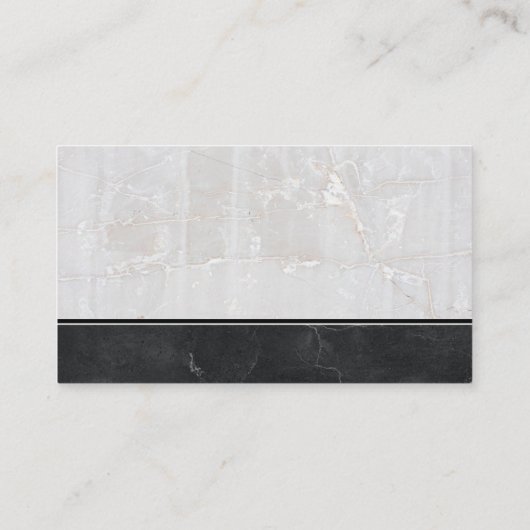 Eigendomshuis Dove en Key | Marmer Visitekaartje (Achterkant)