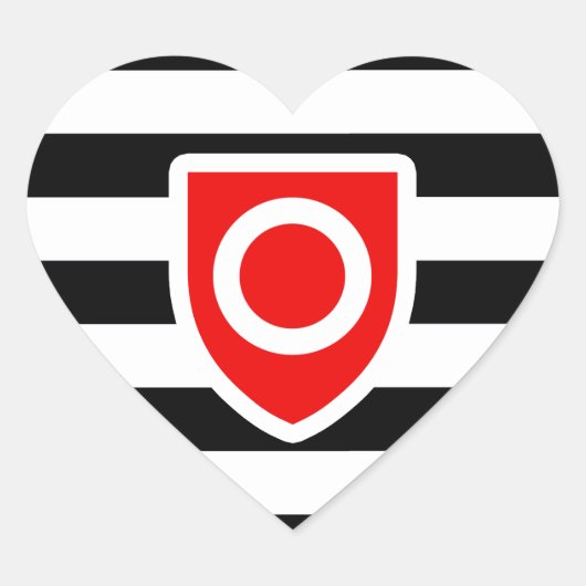 EIGENDOMSPRIJS HART STICKER (Voorkant)