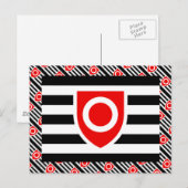 EIGENDOMSWAARDE Vlag Briefkaart (Voorkant / Achterkant)