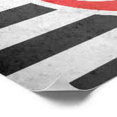 EIGENDOMSWAARDE Vlag Poster (Hoek)