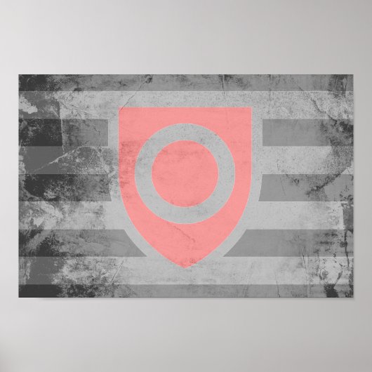 EIGENDOMSWAARDE Vlag Poster (Voorkant)