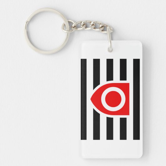 EIGENDOMSWAARDIGHEDEN VLAG SLEUTELHANGER (Voorkant)