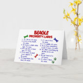 Eigendomswetten BEAGLE 2 Kaart (Gele Bloem)