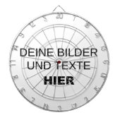 Eigenes Dartboard gestalten Dartbord (Voorkant)