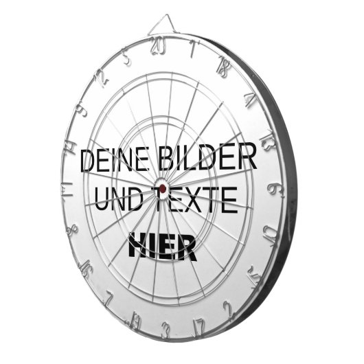 Eigenes Dartboard gestalten Dartbord (Voorkant Rechts)