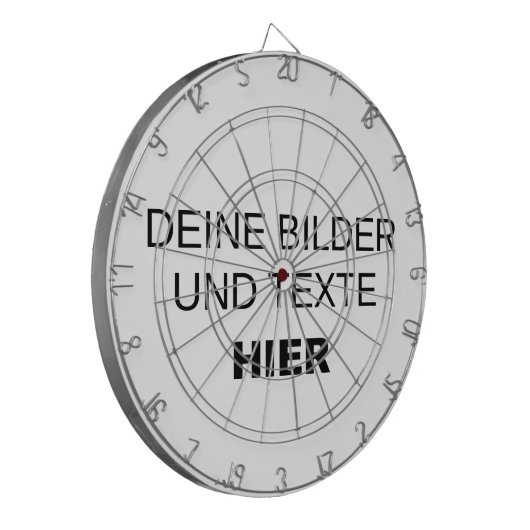 Eigenes Dartboard gestalten Dartbord (Voorkant Links)