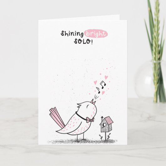 Eigenliefde feestdagen kaart (Voorkant)