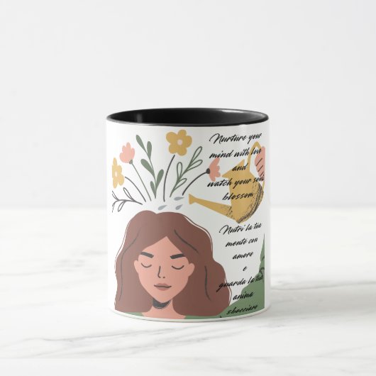 eigenliefde-Inspirerend Mok (Midden)