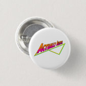 Eigenlijk Autistic 80s vibe Ronde Button 3,2 Cm (Voorkant /achterkant)