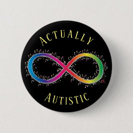 Eigenlijk Autistic Pride Button