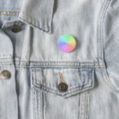 'Eigenlijk autistisch' regenboog/neurodiversiteit Ronde Button 3,2 Cm (In situ)