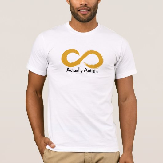 Eigenlijk autistisch t-shirt (Voorkant)