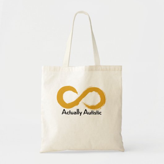 Eigenlijk autistisch tote bag (Voorkant)