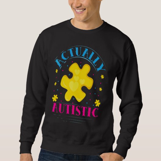 Eigenlijk autistisch trui (Voorkant)