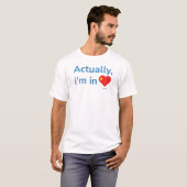 Eigenlijk ben ik in China T-shirt (Voorkant volledig)