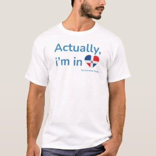 Eigenlijk ben ik in de Dominicaanse Republiek T-shirt