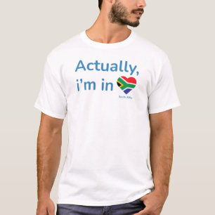 Eigenlijk ben ik in Zuid-Afrika T-shirt