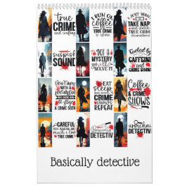 Eigenlijk detective kalender