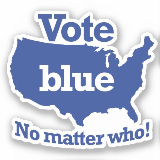 Eigenlijk doden pistolen mensen sticker (Voorkant)