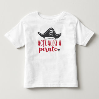 Eigenlijk een piraat kinder shirts