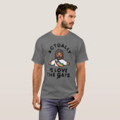 Eigenlijk hou ik van de homo's t-shirt (Voorkant volledig)