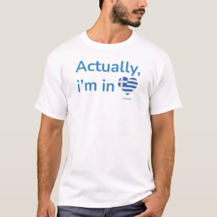 Eigenlijk in Griekenland T-shirt