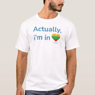 Eigenlijk in Litouwen T-shirt