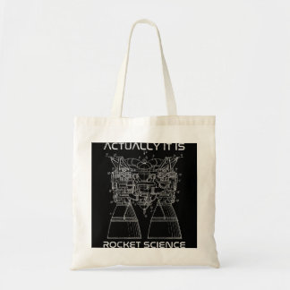 Eigenlijk is het Rocket Science Wiskunde Engineeri Tote Bag