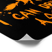 Eigenlijk kan ik een stok heks Halloween rijden vo Poster (Hoek)