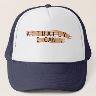 eigenlijk kan ik trucker pet