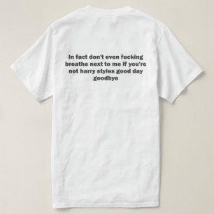 Eigenlijk niet eens... shirts