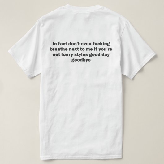 Eigenlijk niet eens... shirts (Design achterkant)