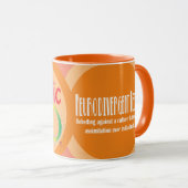 EigenlijkAutistische Mok van oneindigheid bij rege (Voorkant rechts)