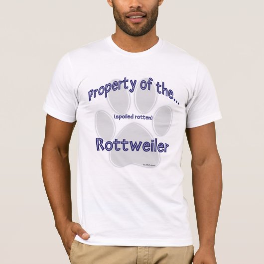 eigenschap Rottweiler T-shirt (Voorkant)