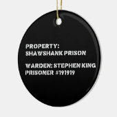 Eigenschap: Shawshank Gevangenis Keramisch Ornament (Links)